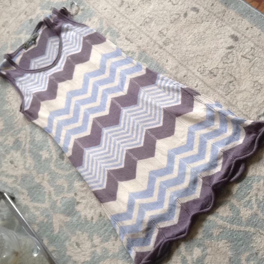 Pointelle knit shift